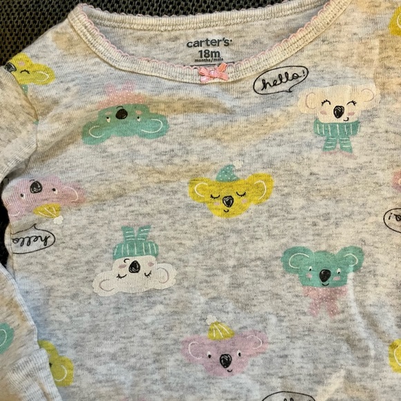 Carter’s koala bear pajama bundle - Picture 3 of 6